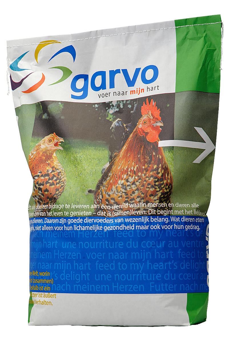 Garvo Gebroken graan met grit en zonnepitten 20 kg